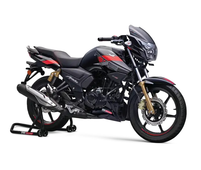 موتور سیکلت تی وی اس TVS مدل آپاچی Apache RTR 180